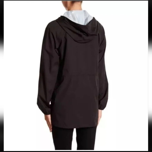 Cole Haan womens water resistant packable woven rain jacket - Picture 2 of 5